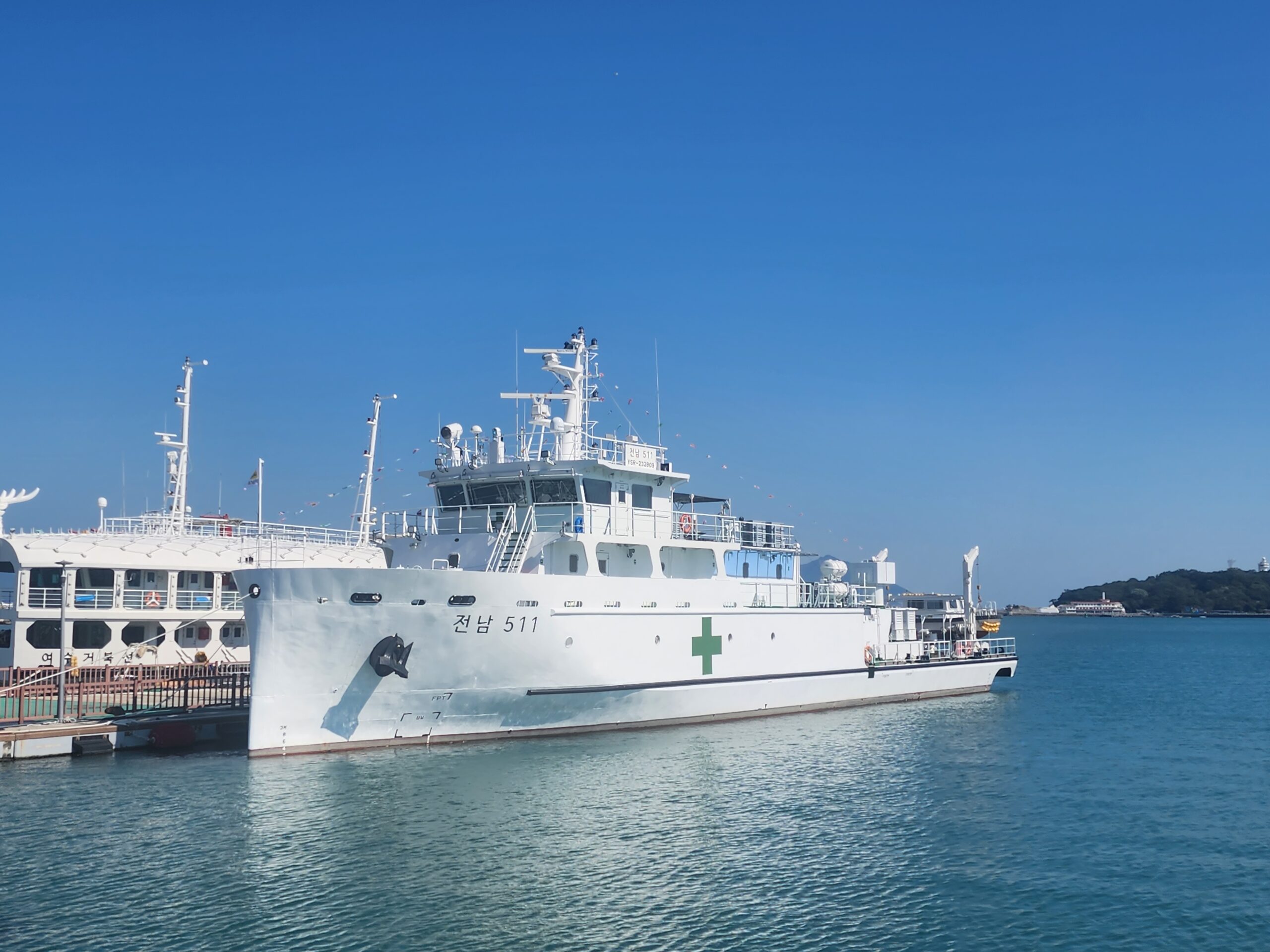 Jeonnam Hospital Ship 511 in South Korea. 