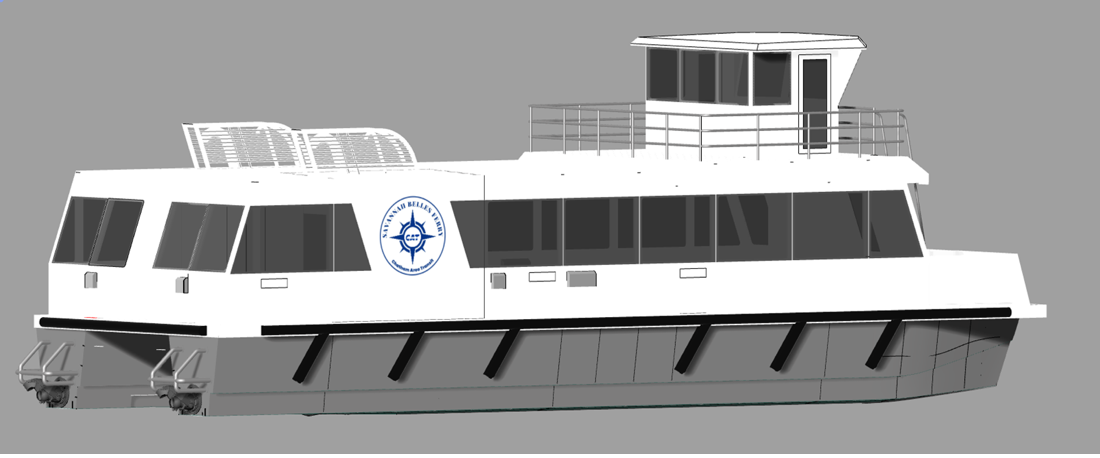 Chatham Area Transit Hybrid Ferry by Derecktor Shipyards